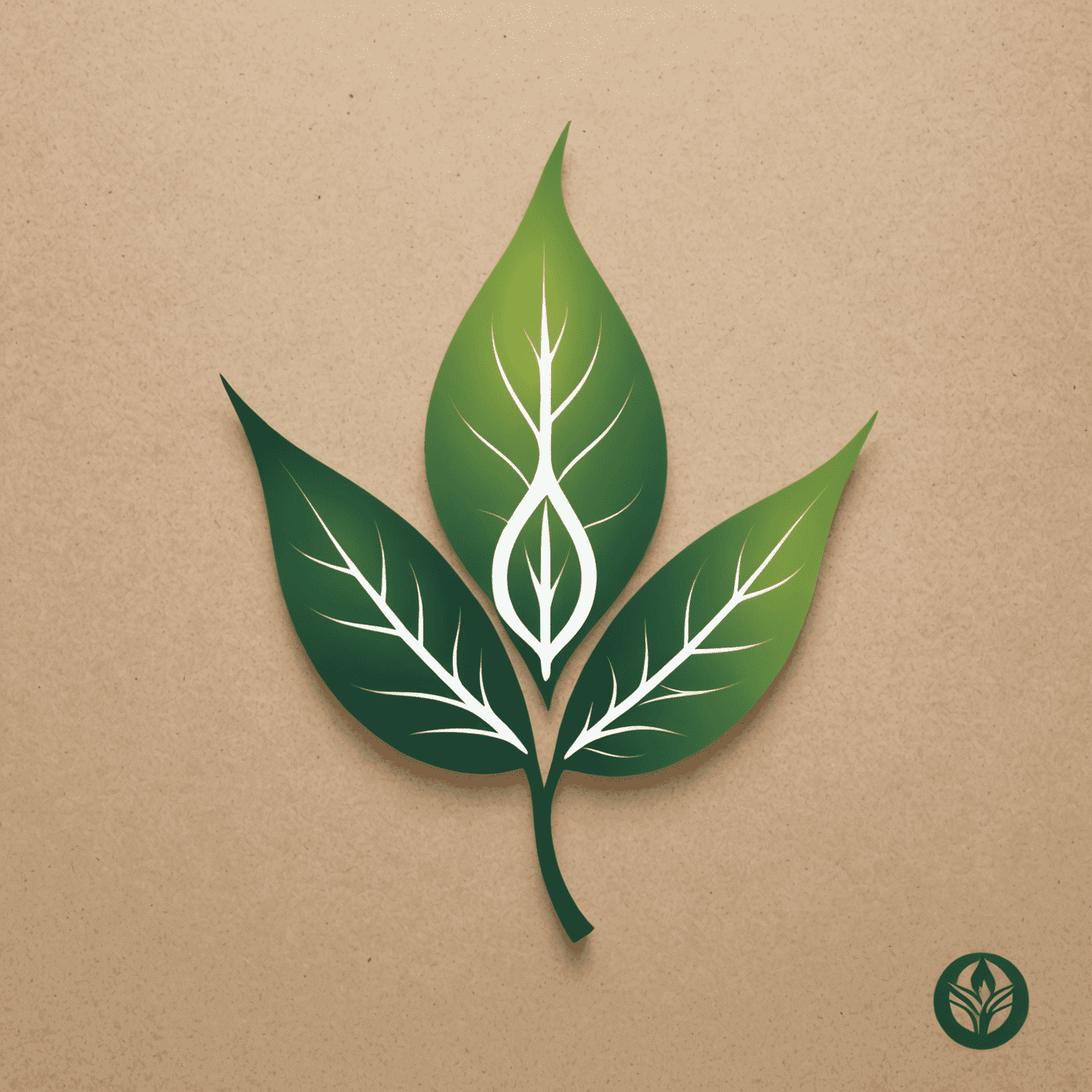 Warryincen logo featuring a stylized leaf and energy symbol, representing sustainable development and clean energy