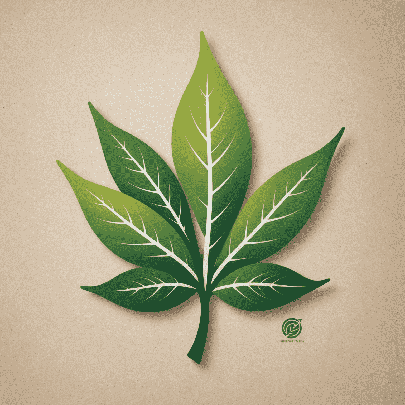 Warryincen logo featuring a stylized leaf and energy symbol, representing sustainable development and clean energy